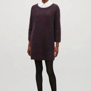 COS mohair dress in size small